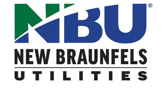Green and blue New Braunfels Utilities logo.