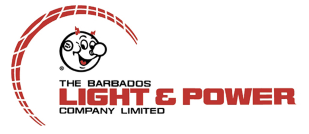 Red and black logo with text reading 'The Barbados Light & Power Company Limited'.